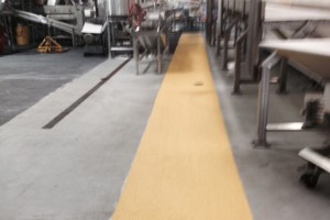 Chemsol Navy G on a walkway in a production area